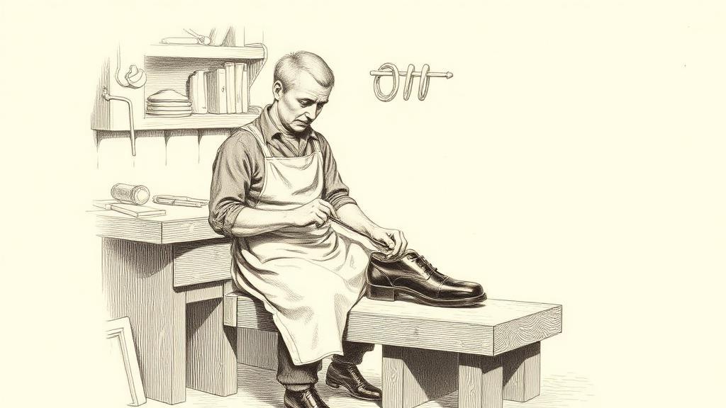 The welt that made shoes worth keeping