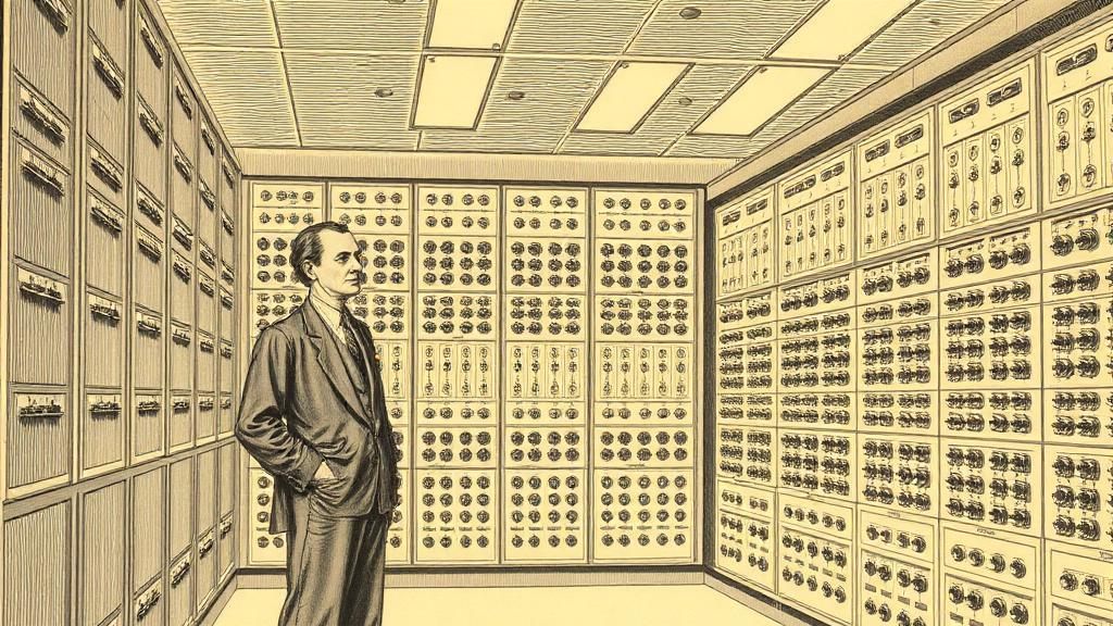 Harvard Mark I: the machine that took up a wall