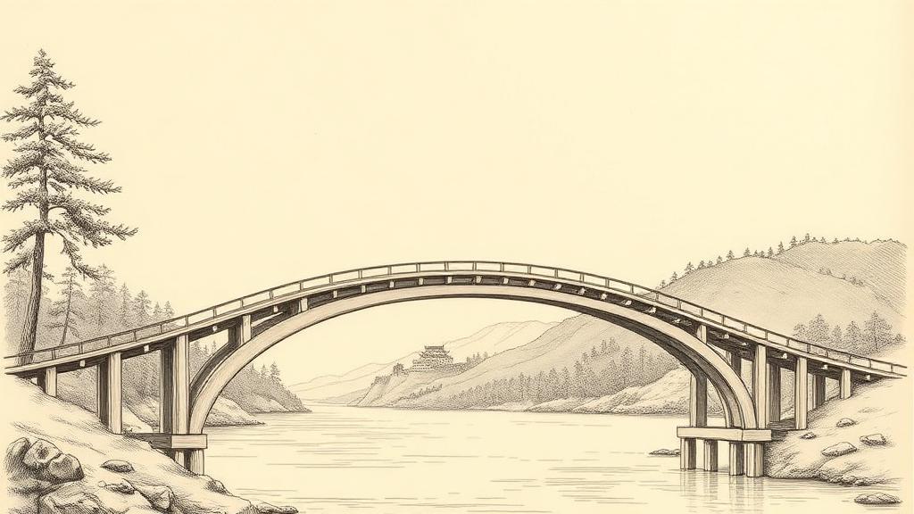 Kintai-kyō: the five wooden arches of Iwakuni