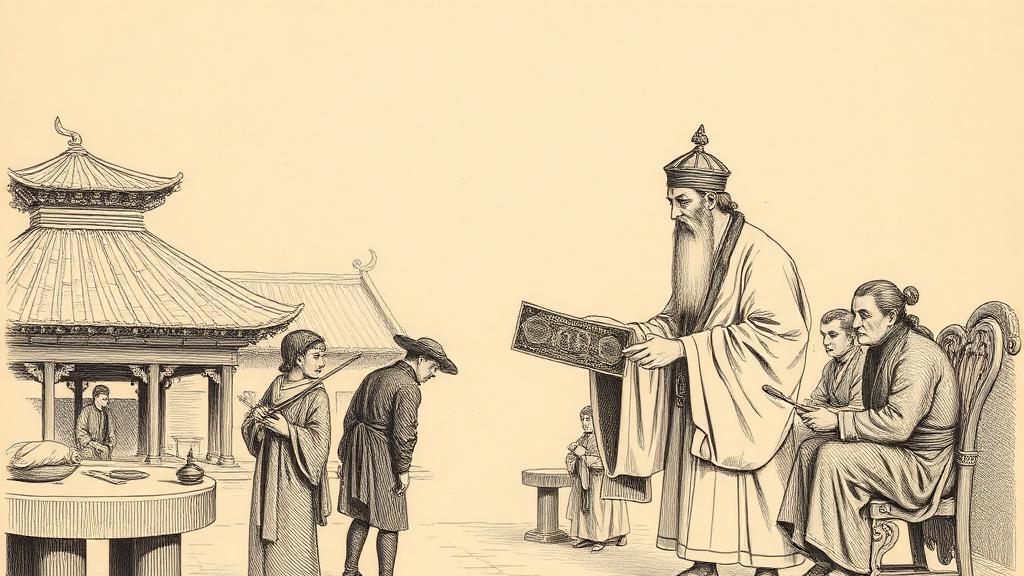Marco Polo and the money made of trees