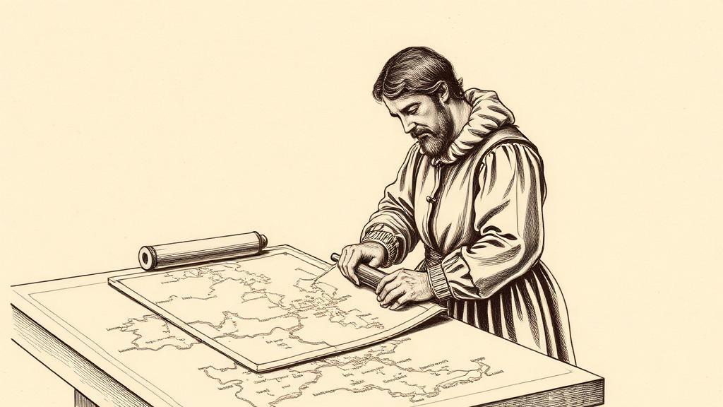 Mercator's projection: the map that straightened the sea