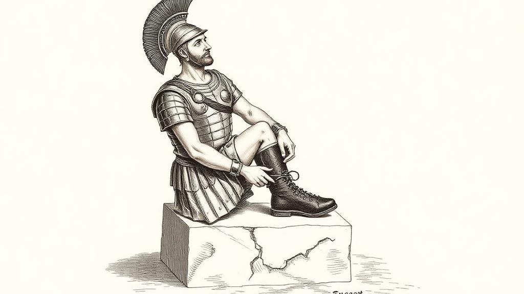 Roman caligae, or why the empire marched on hobnails