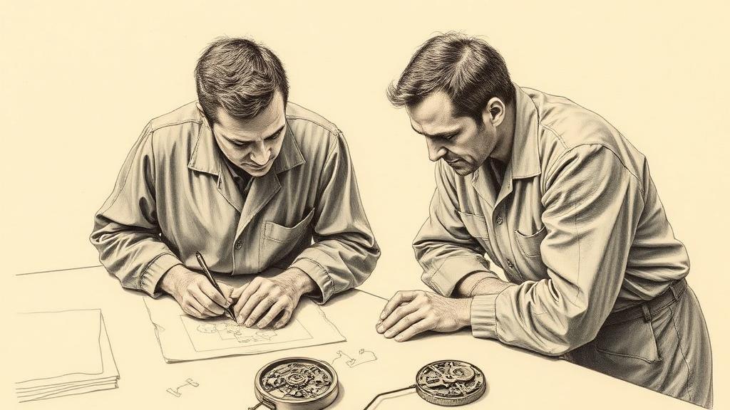 Swatch, 1983: the paper-towel sketch that saved Swiss watchmaking
