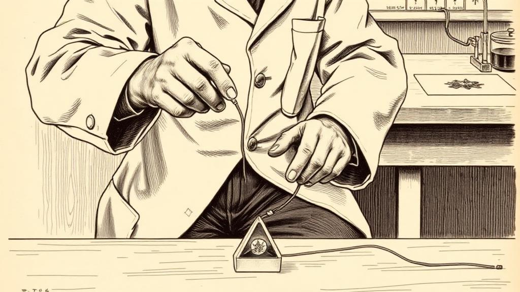 The transistor: a razor blade, some gold foil, and the death of the vacuum tube