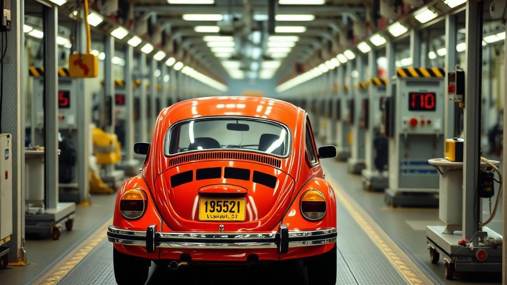 The Beetle beats the Model T, by one